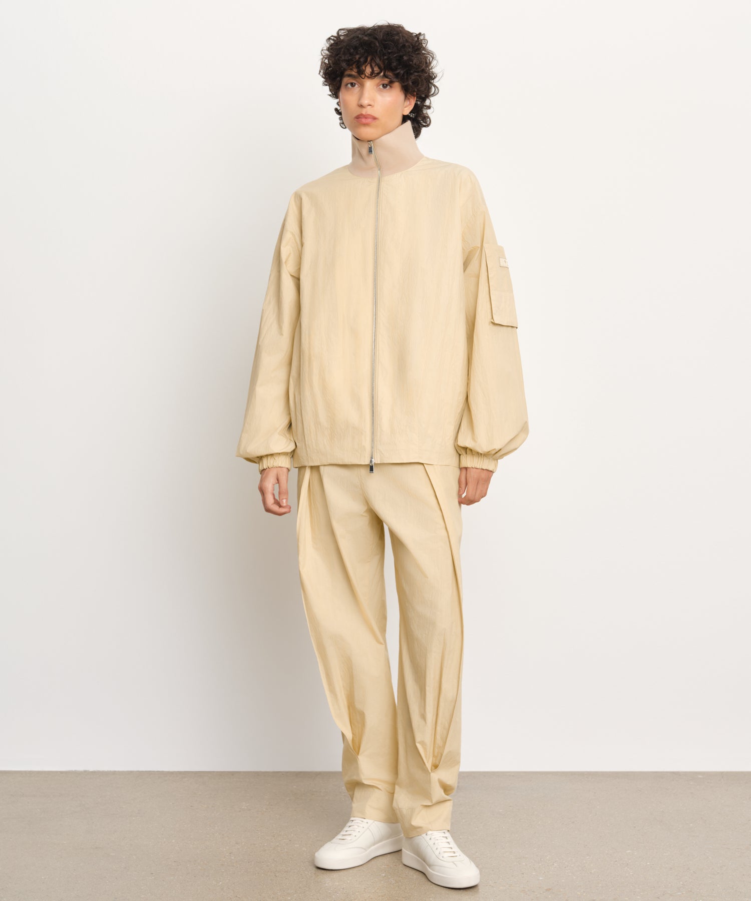 yukinko☻☻ ですTATRAS ベージュ ボタン付きコート　定価6万 TALLサイズ 〕 アンゴラウール Aラインショートコート（76-15WE03-203