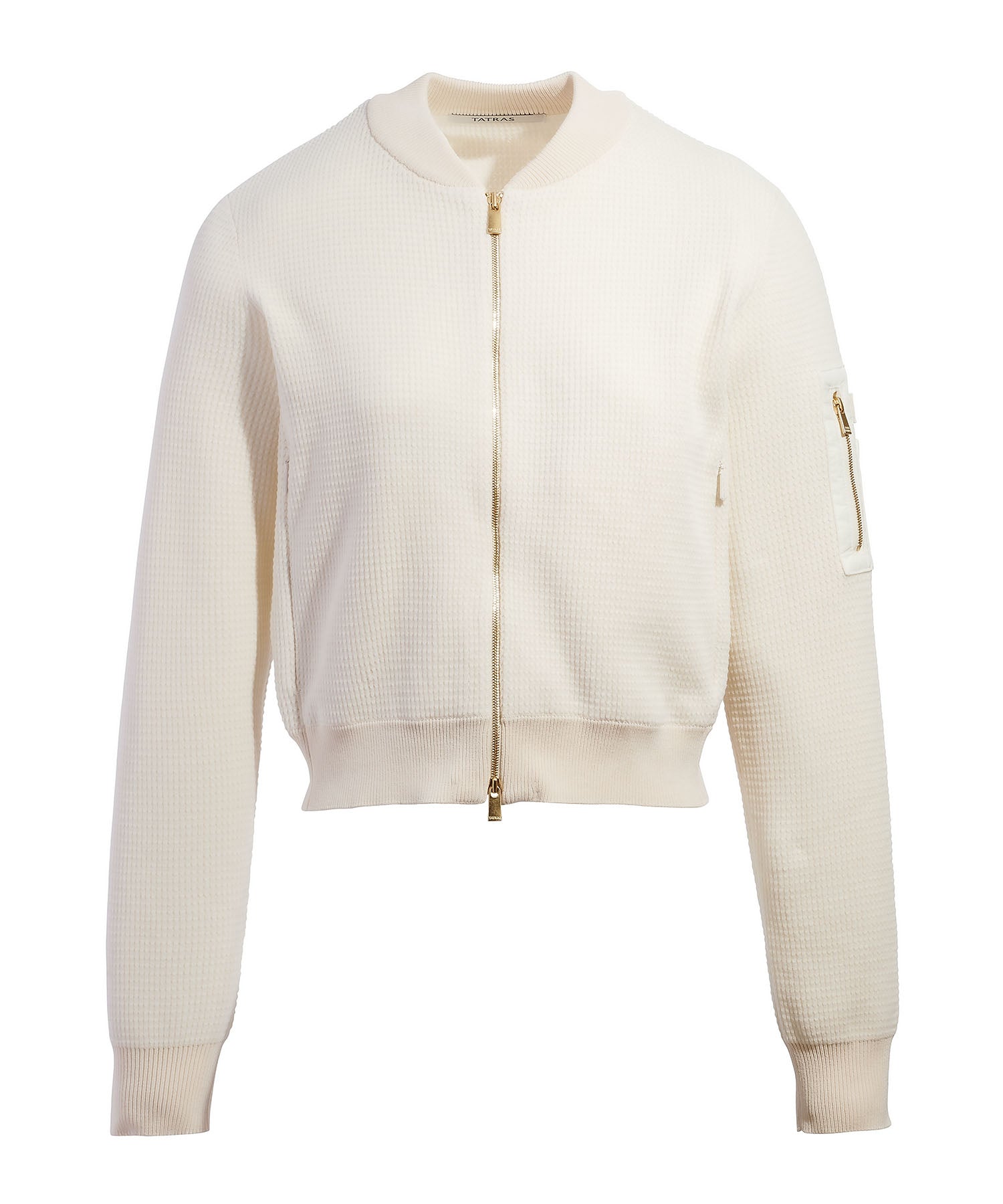 the toe Madison jacquard blouson アイボリーS SKALA スカラ | タトラス公式オンラインストア