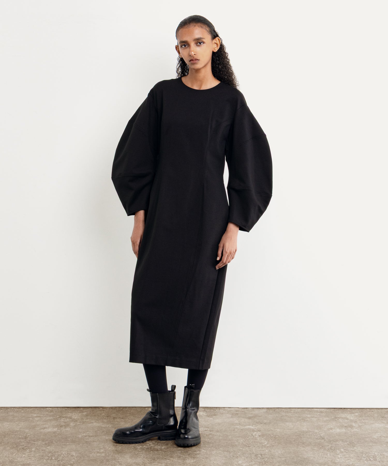 おまとめ品　タトラス TATRAS ロングワンピース　マキシ丈　5分丈　ネイビー ワンピース(2アイテム) | タトラス公式オンラインストア