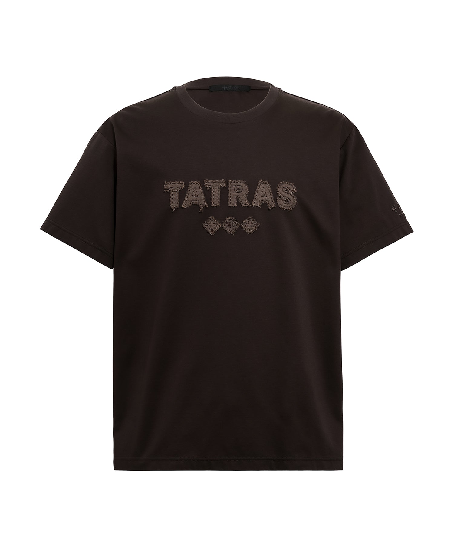 t*す様 1227 [タトラス] ANIEL ロゴ 半袖Tシャツ サイズ02　黒 TATRAS/タトラス アニエル（Tシャツ／カットソー）｜B.C STOCK（ベー
