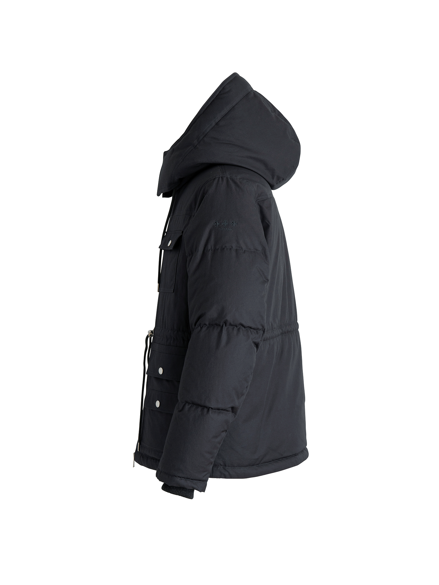 TATRAS ブルーグレー ダウンジャケット　ショート丈ダウン タトラス TATRAS TATRAS ダウンジャケット ANTOLDO ウール