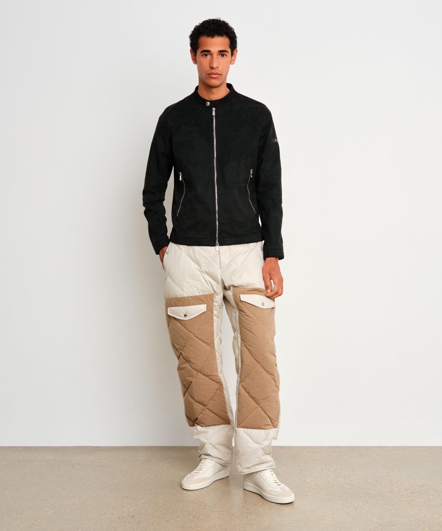 タトラス　VERGA　ムートン　ダウンジャケット　コート　ブルゾン　ライダース タトラス VERGA ムートン ダウンジャケット コート ブルゾン